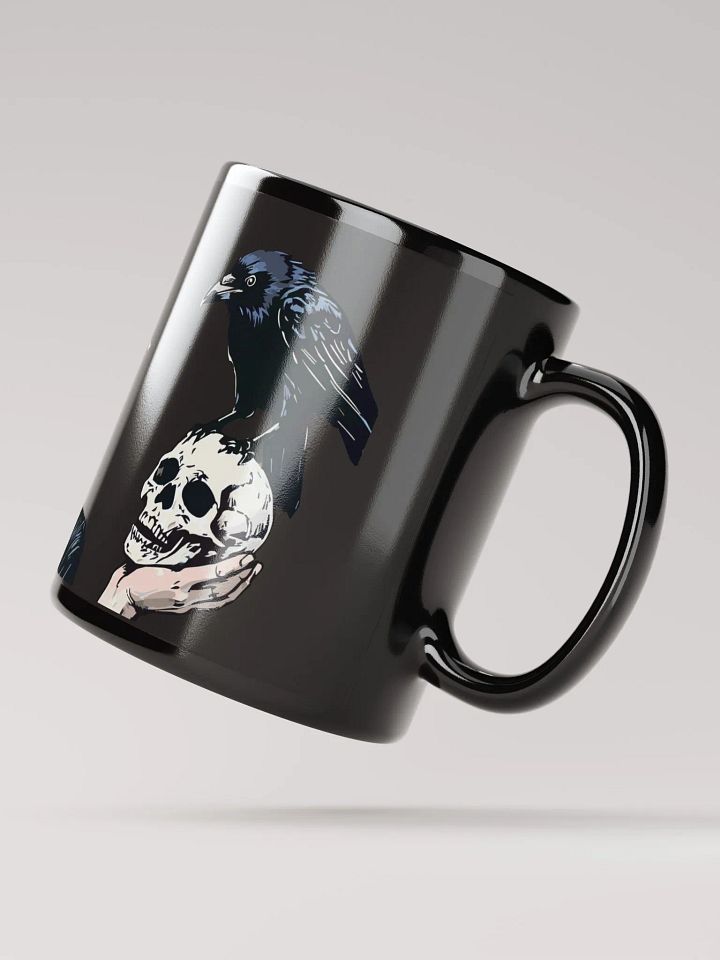 Raven's Raven Black Glossy Mug product image (4)