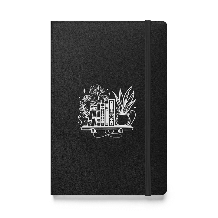 Floral Bookish Hardcover Notebook product image (1)