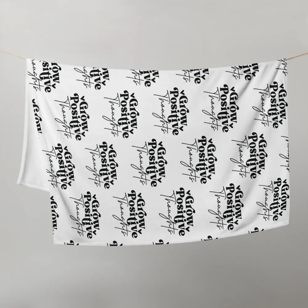 Grow Positive Thoughts Blanket product image (11)