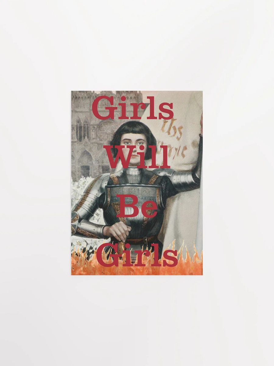 Girls Will Be Girls Matte Poster product image (1)