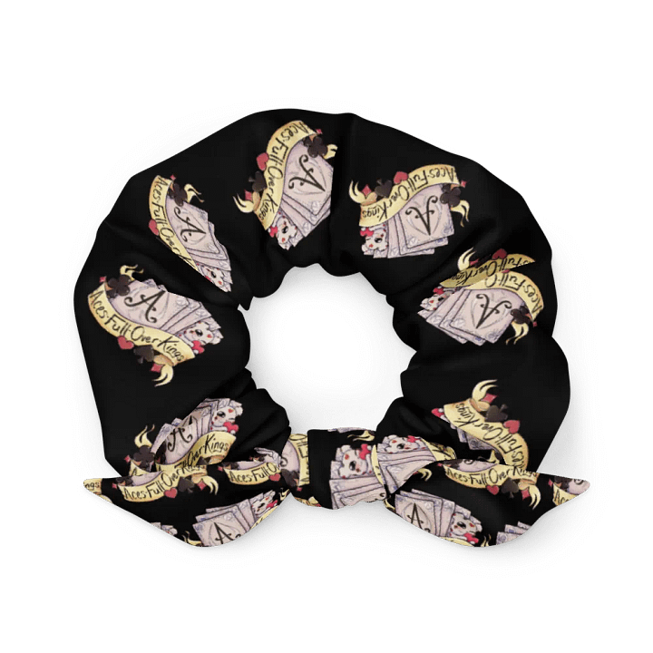 Logo Scrunchie (black) product image (1)