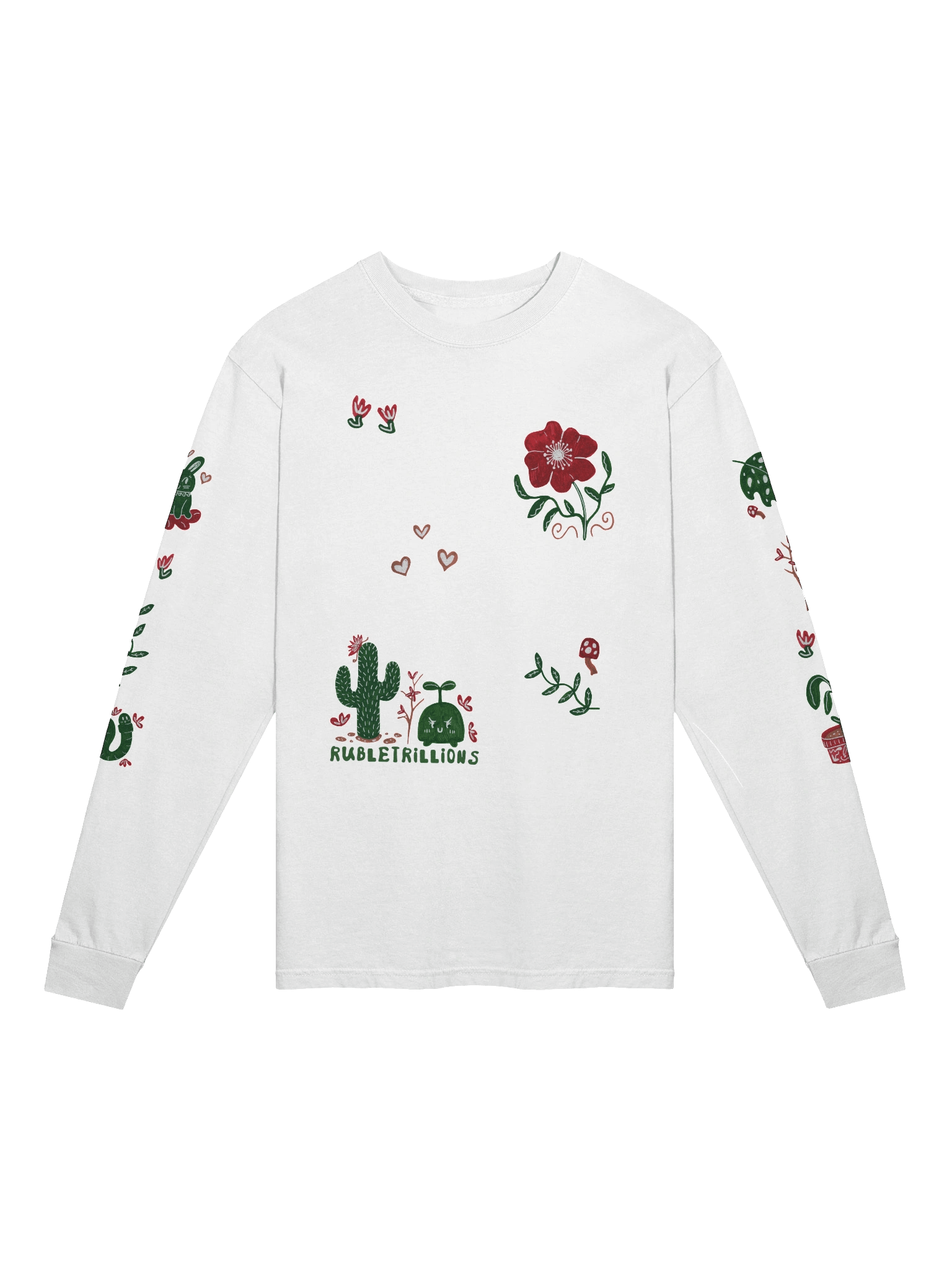 Ruble's Doodles: "Woodland Whimsy" Long Sleeve Tee product image (10)