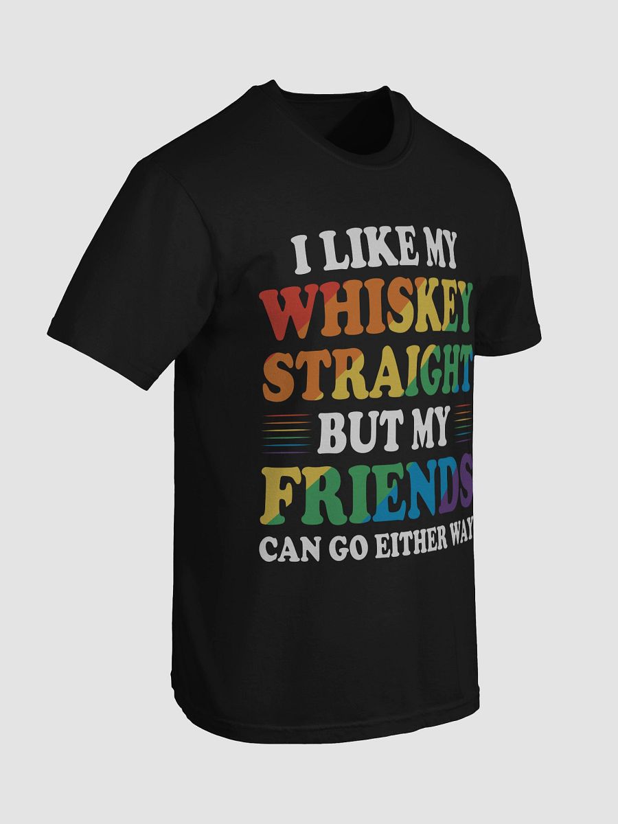 Rainbow Whiskey Straight Friends Tee product image (7)