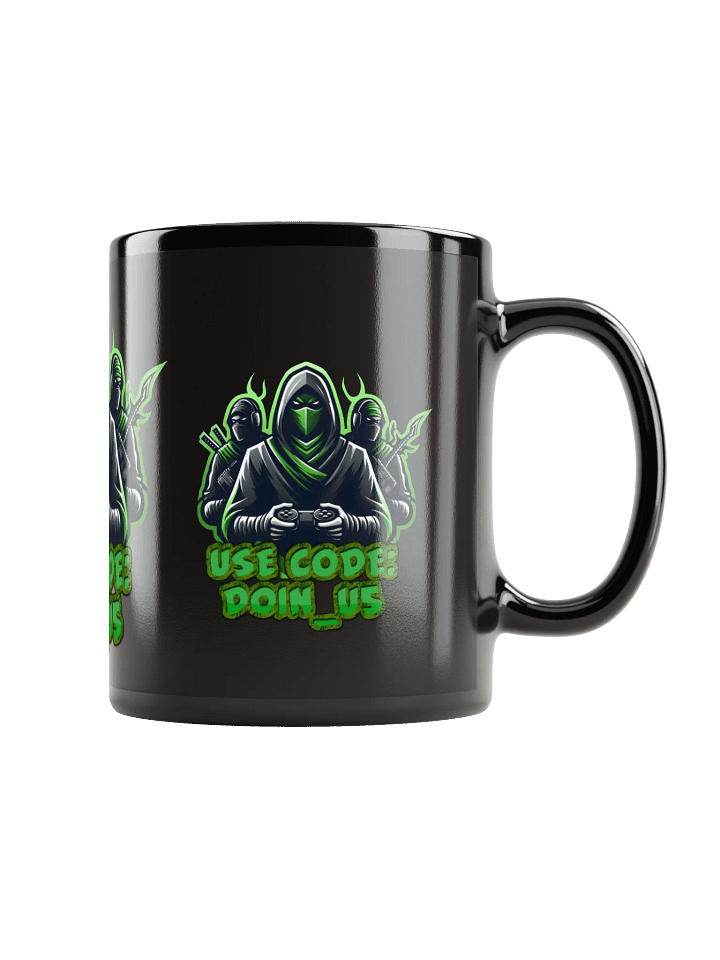 Neon Rep Gaming Mug Black product image (1)