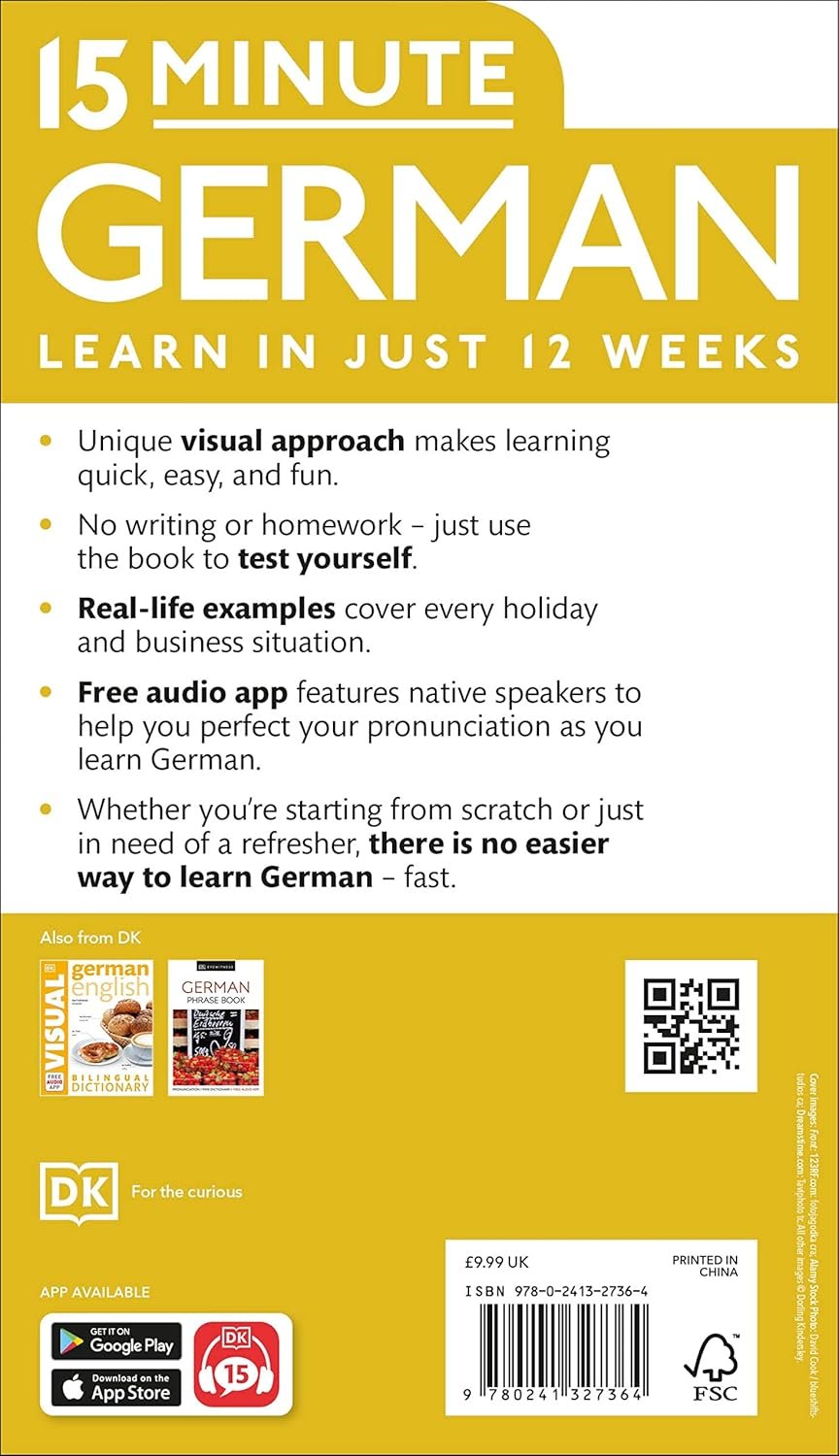 15 Minute German: Learn in Just 12 Weeks (Eyewitness Travel 15-Minute) product image (2)