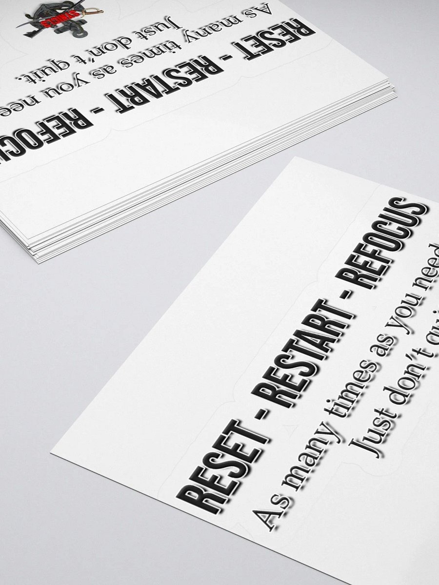 Positivity - Reset Sticker product image (9)