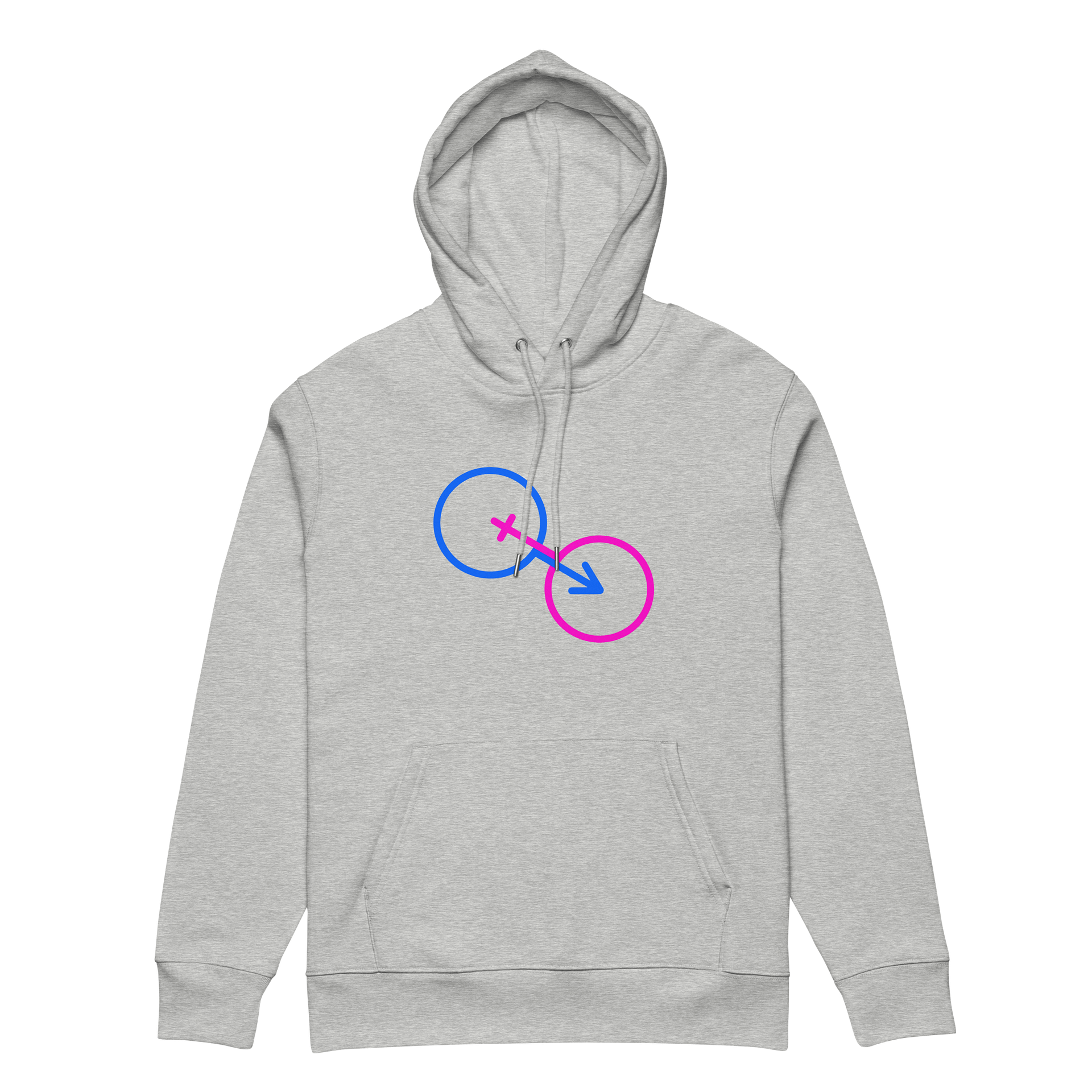 Eco-Friendly Hoodie with Traditional Gender Symbols product image (5)