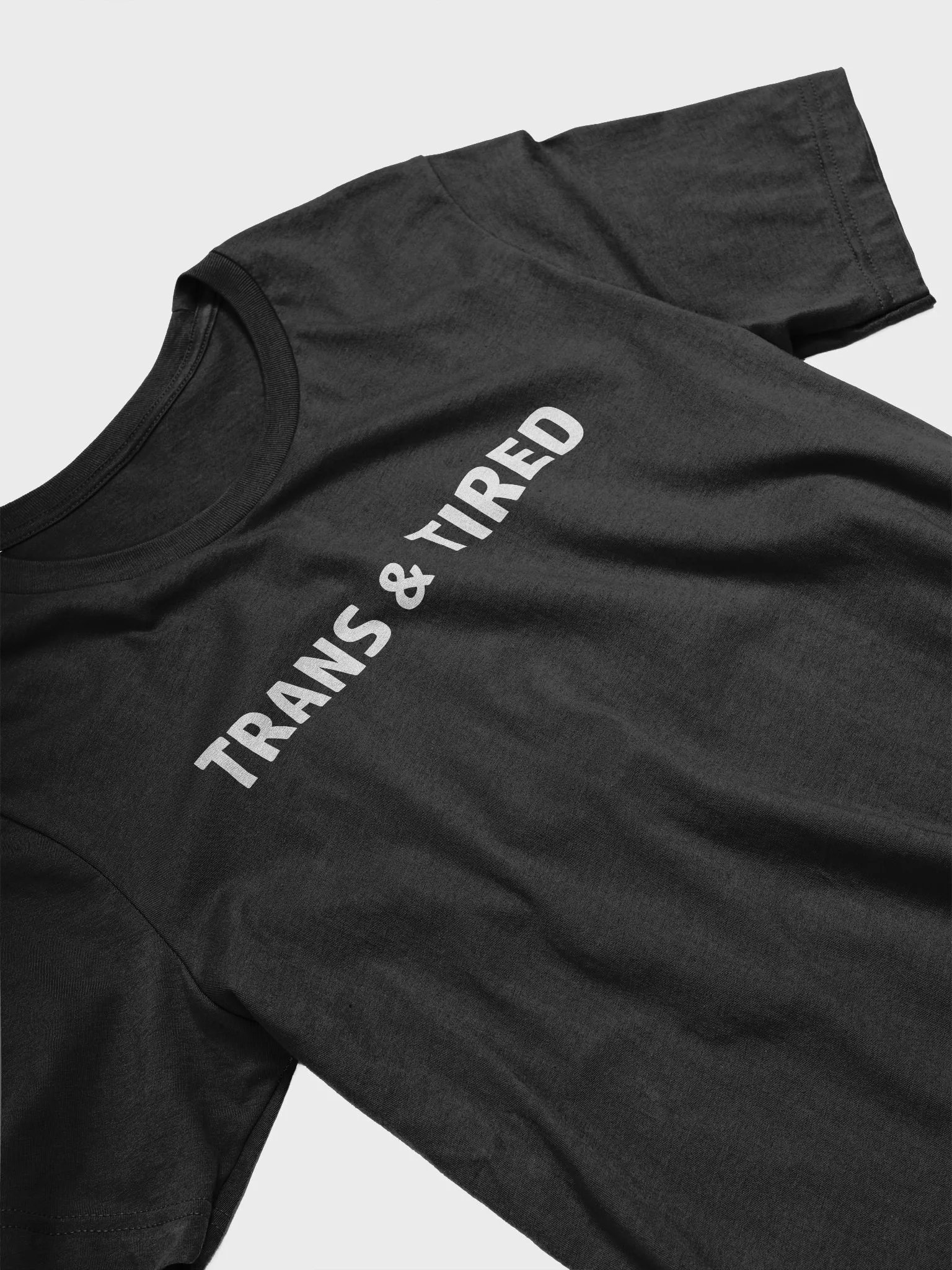 Trans & Tired - Ultimate Comfort Tee product image (3)