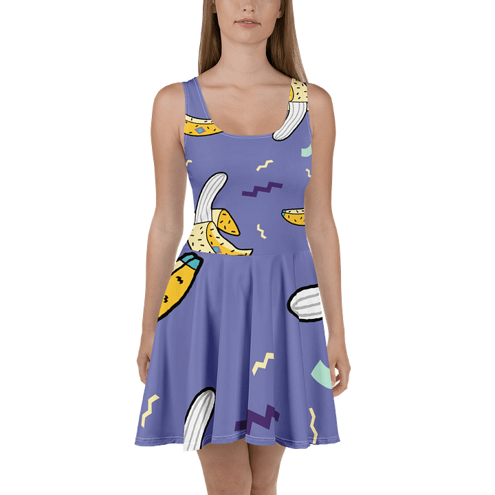 Funky Bananas All-Over Skater Dress product image (2)