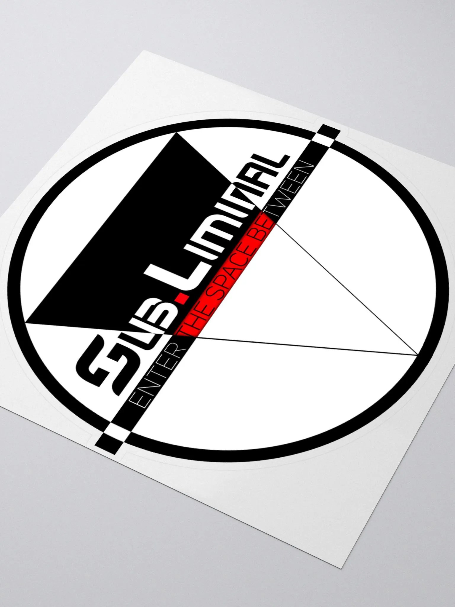 Sub.Liminal Round Sticker product image (3)