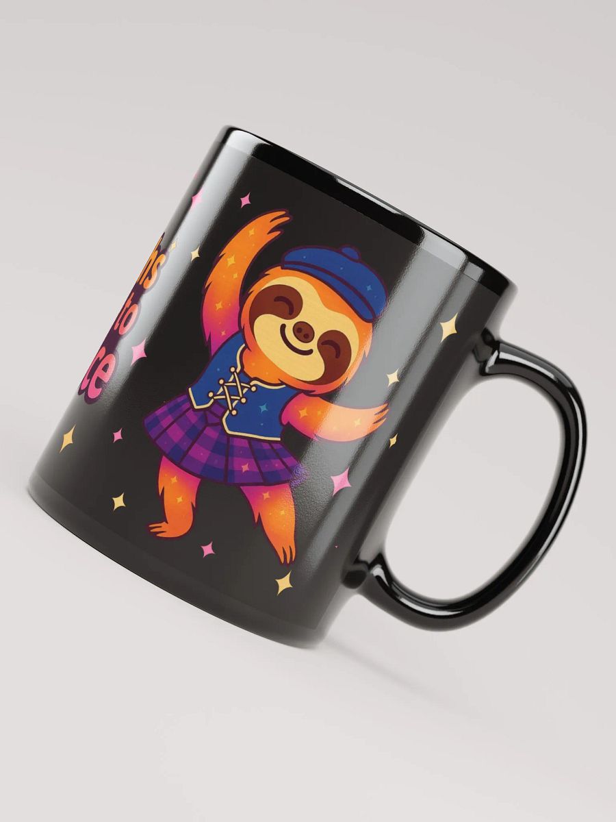 Highland Dance Sloth Mug – Cute Scottish Sloth Gift for Dancers, Dance Teachers & Sloth Lovers product image (4)