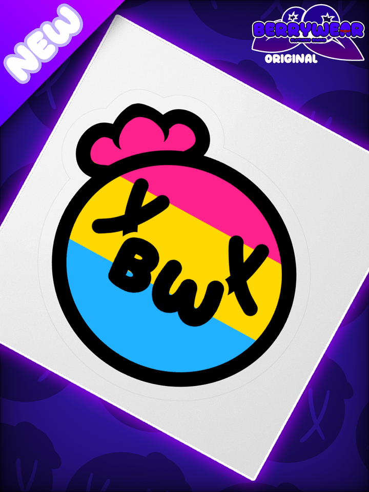Berrywear Pride - Pan Pride Die Cut Sticker product image (1)