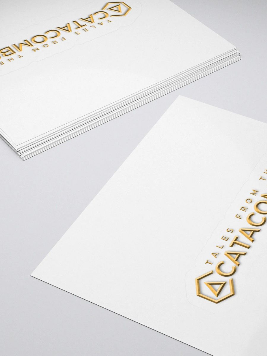 Catacombs Title Sticker product image (4)