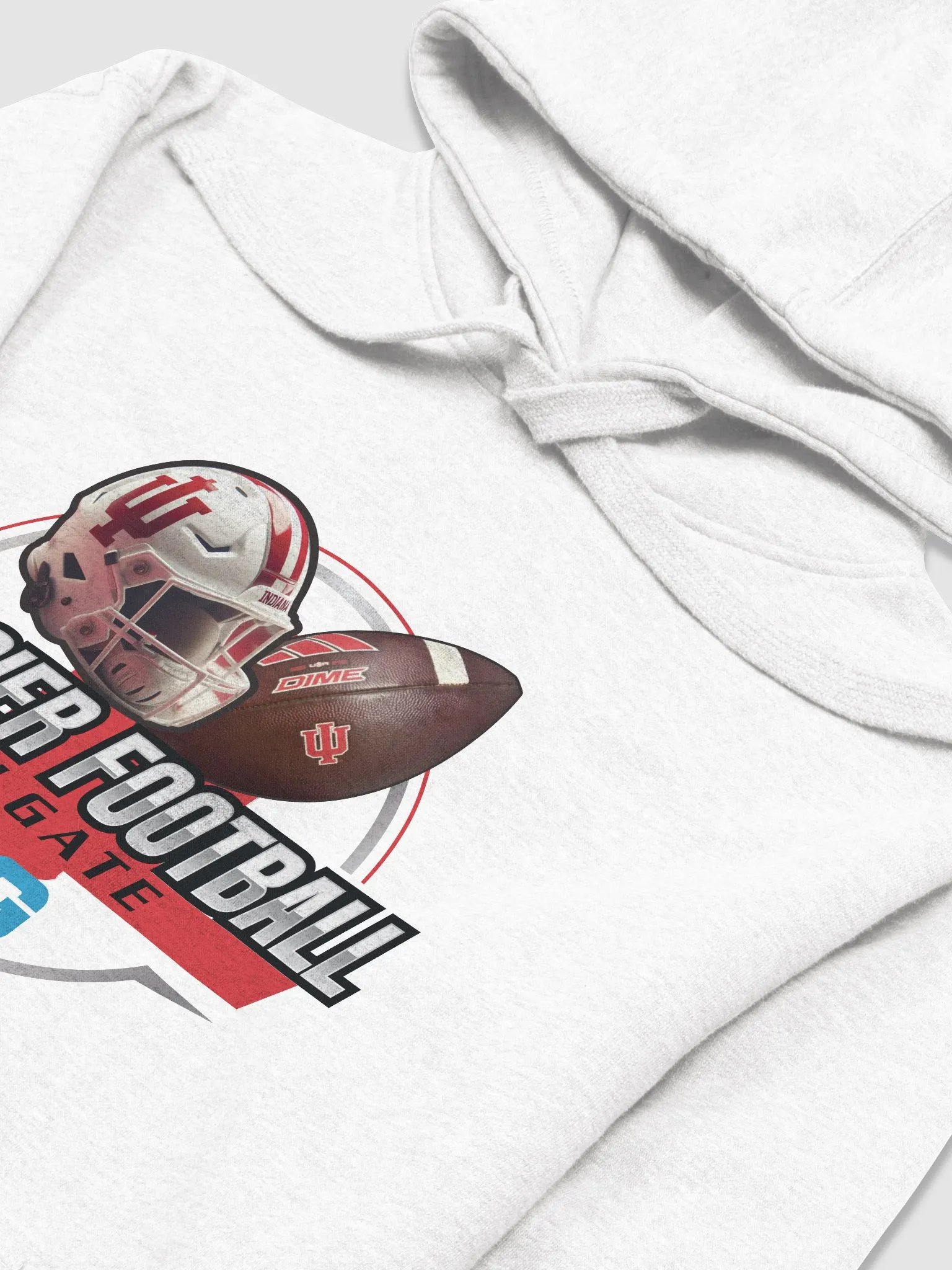 Hoosier Football Tailgate Premium Hoodie product image (15)