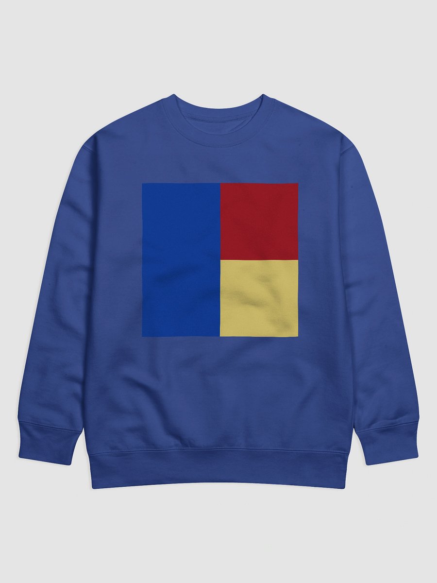The Style: Colorblock Cotton Sweatshirt product image (1)