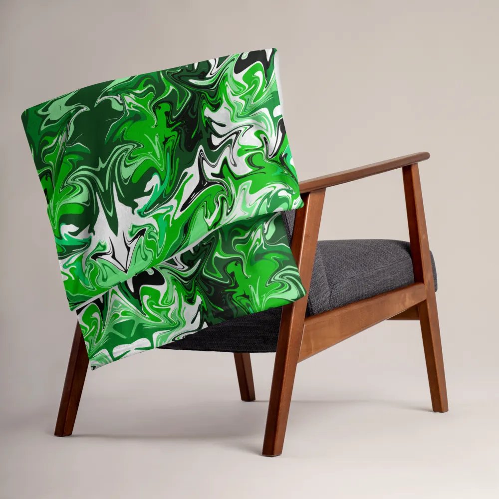 Green Swirl Blanket product image (3)