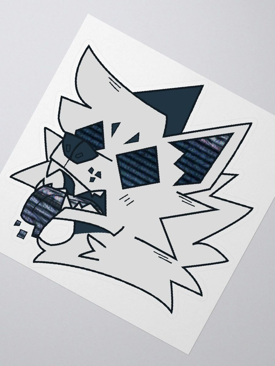 glitch.fox Sticker product image (3)