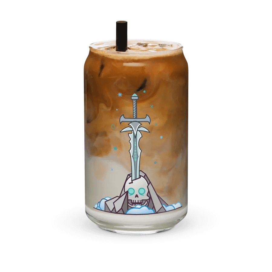 Sword in the Skull - Lich Variation - Can Glass product image (6)
