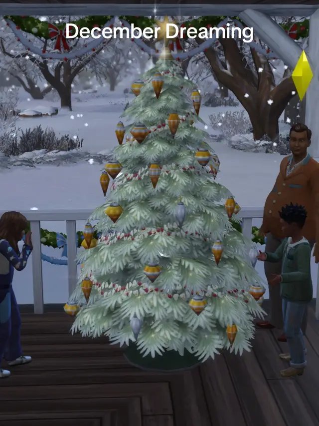 Dreaming of a White Christmas #phototrend #sims4 #holidays2025 