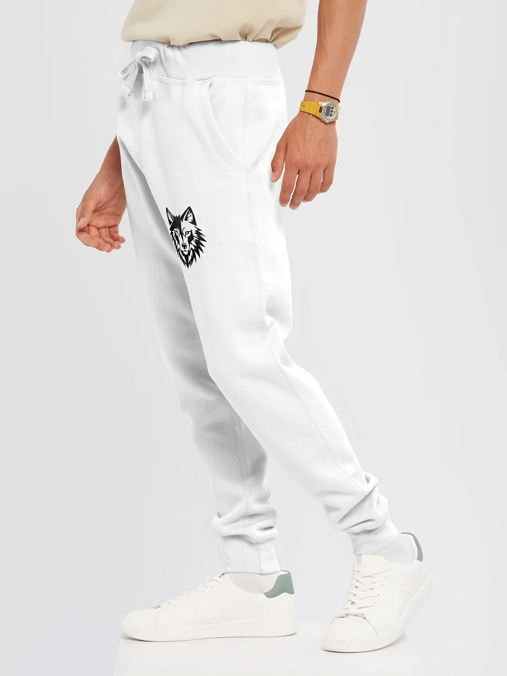 Wolf Head Embroidery Lane Seven Fleece Joggers product image (2)