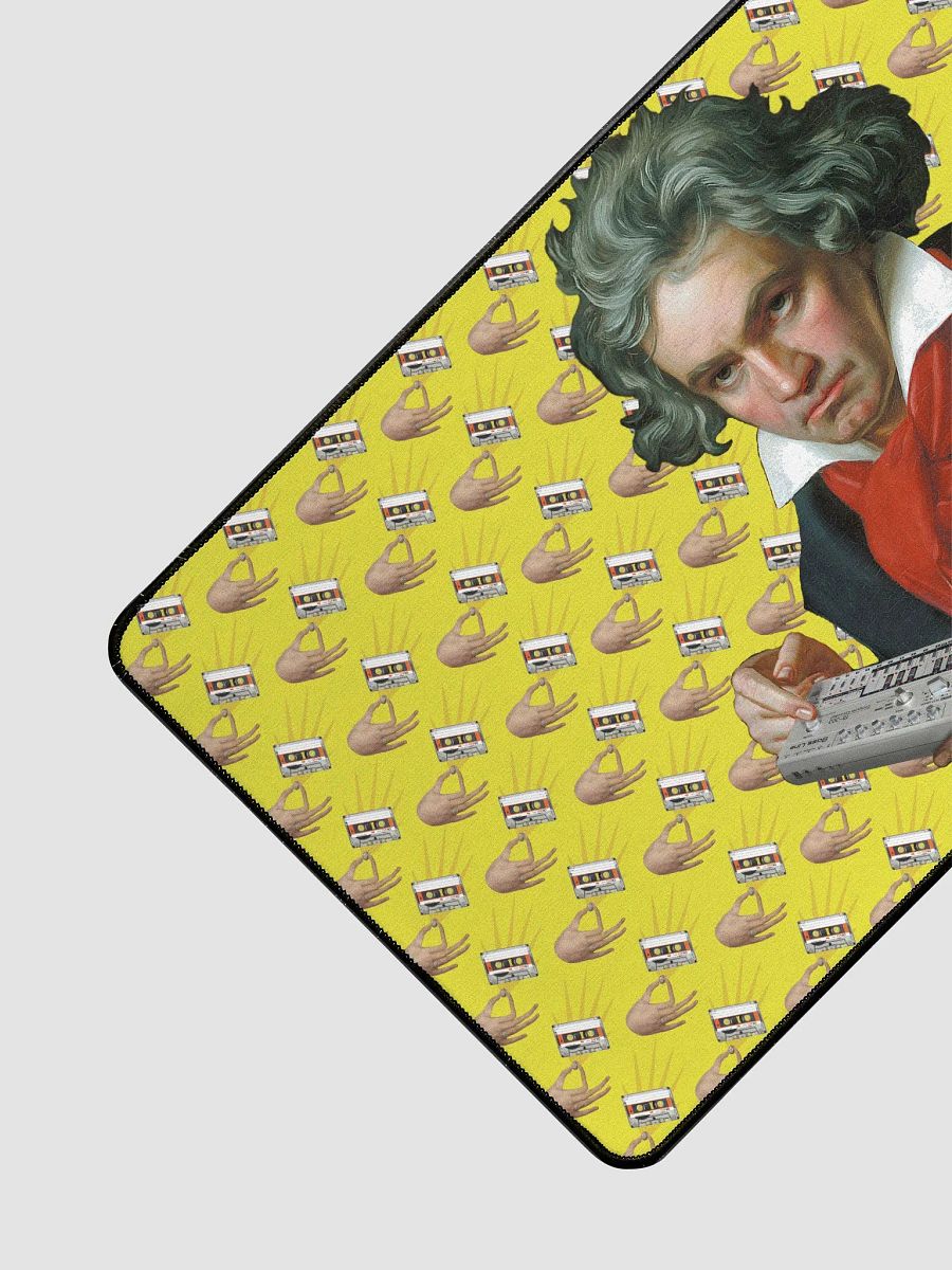 Roland van Beethoven by Frank Fonik, Techno EDM Desk Mat product image (3)