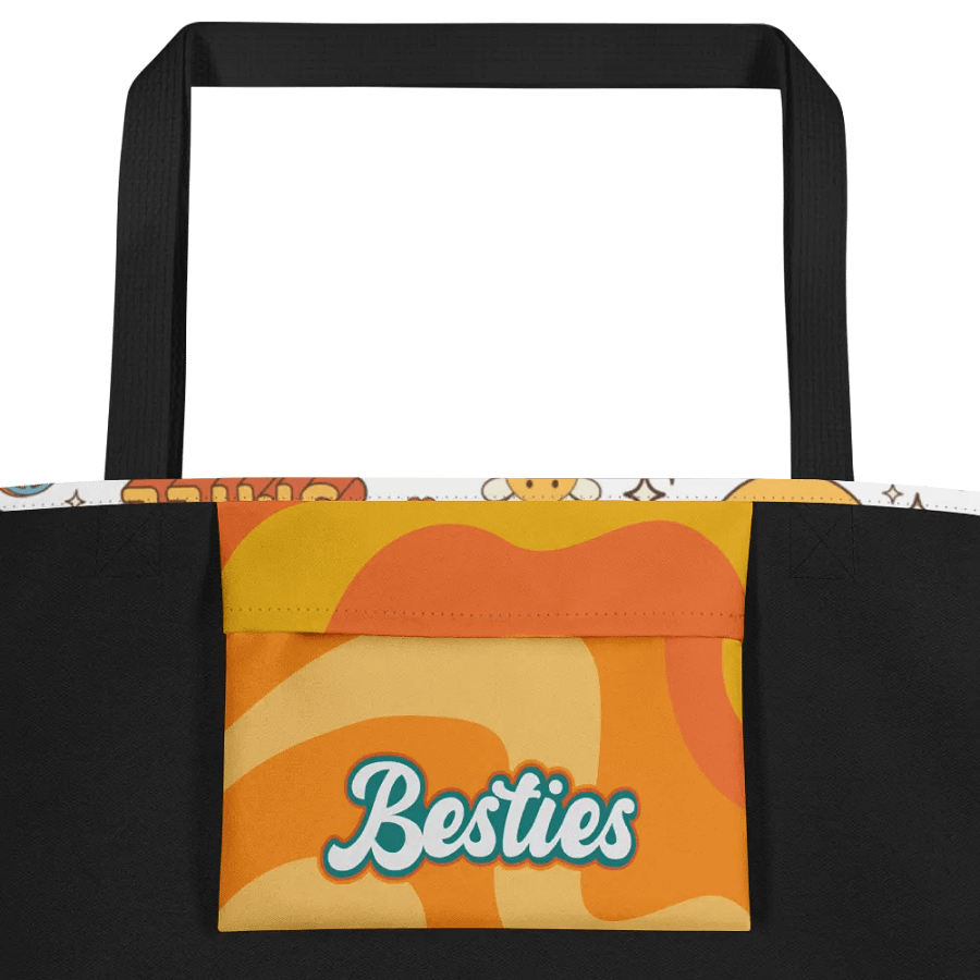 Groovy Vibes Large Tote Bag product image (2)