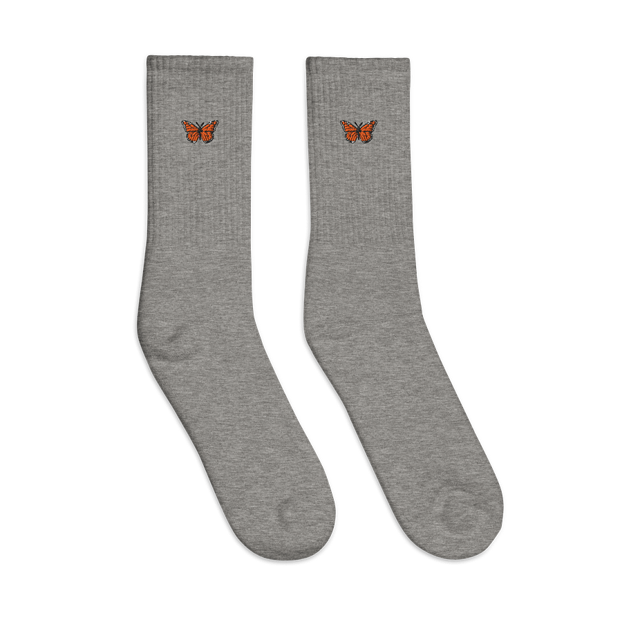 Monarch Muse Embroidered Socks product image (5)