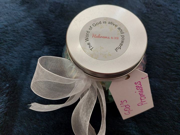 Scriptures on God's Promises in a jar - 150 scriptures product image (2)
