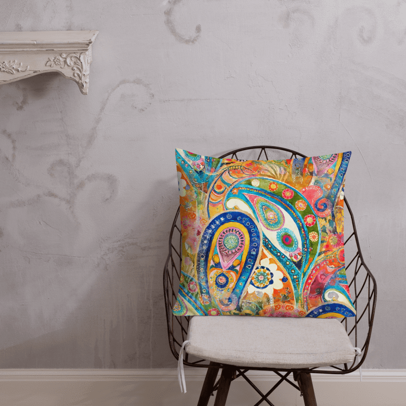 Paisley Dreams Premium Pillow product image (2)