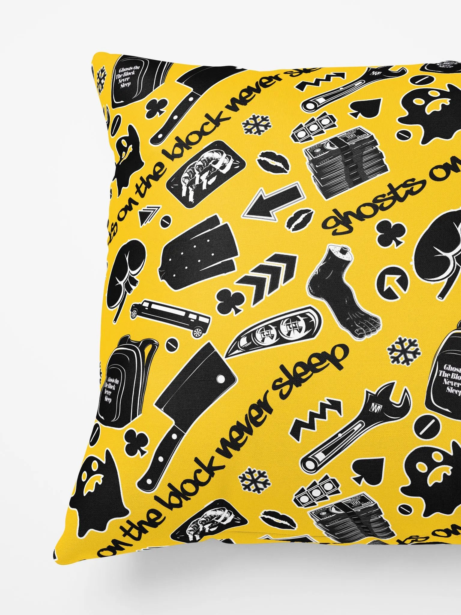 A8M - Ghosts On The Block Never Sleep Shorty Pillow (Magnificent March)) product image (3)