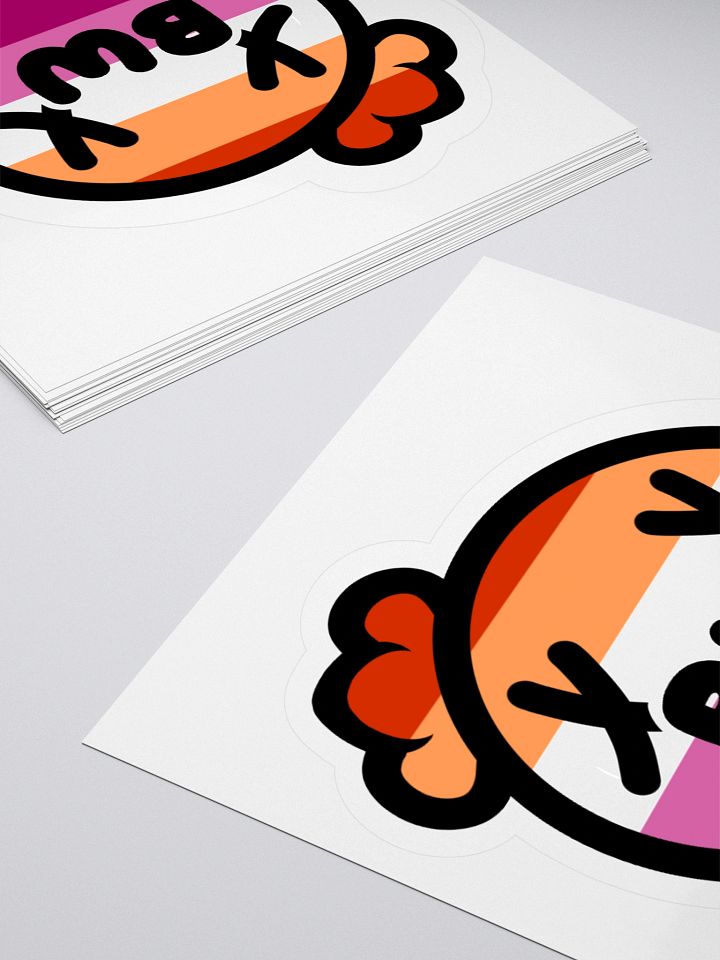 Berrywear Pride - Lesbian Pride Die Cut Sticker product image (2)