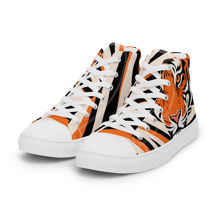Tiger Stripes Women's High Tops product image (6)