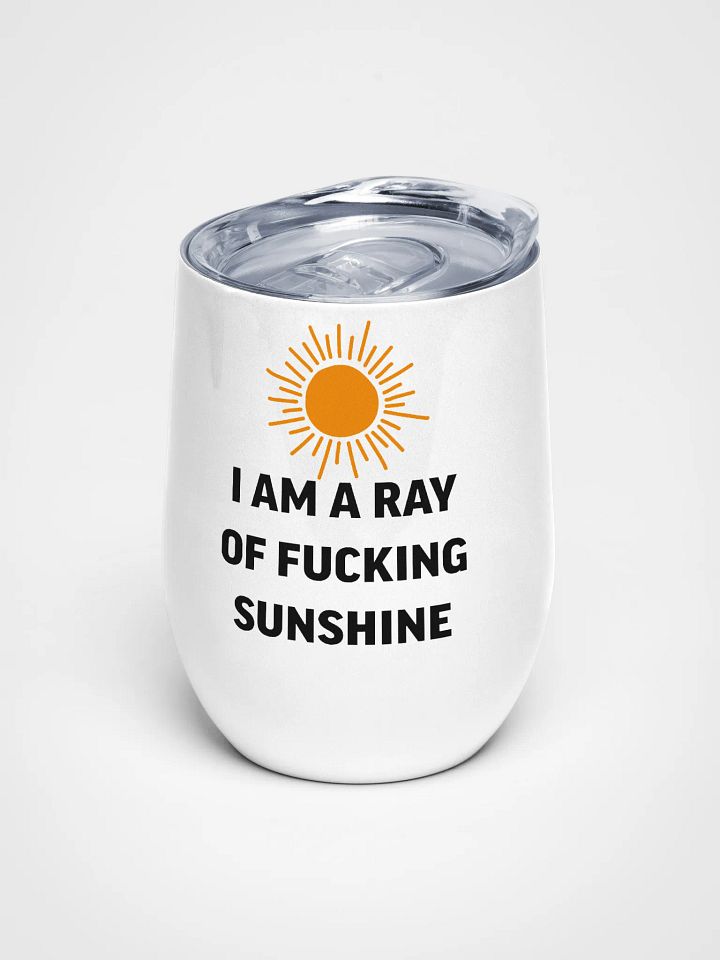 I am a Ray of Fucking Sunshine - Wine Tumbler product image (1)
