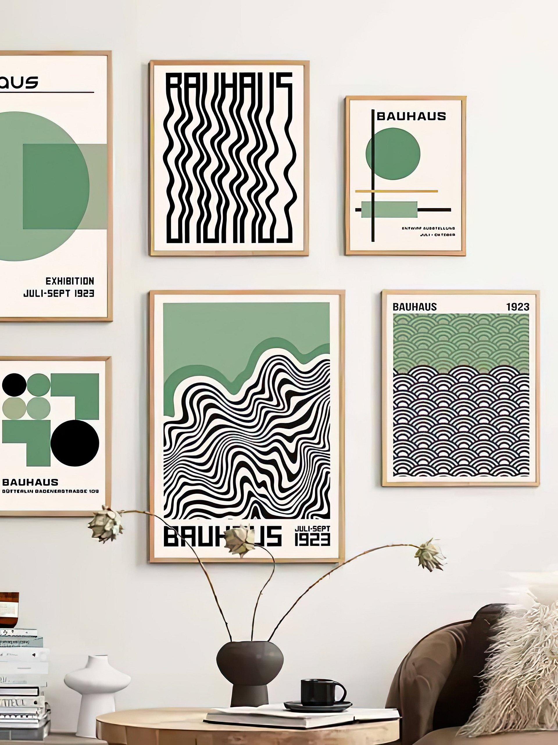 Bauhaus poster set of 8, premium printable, wall art prints product image (7)