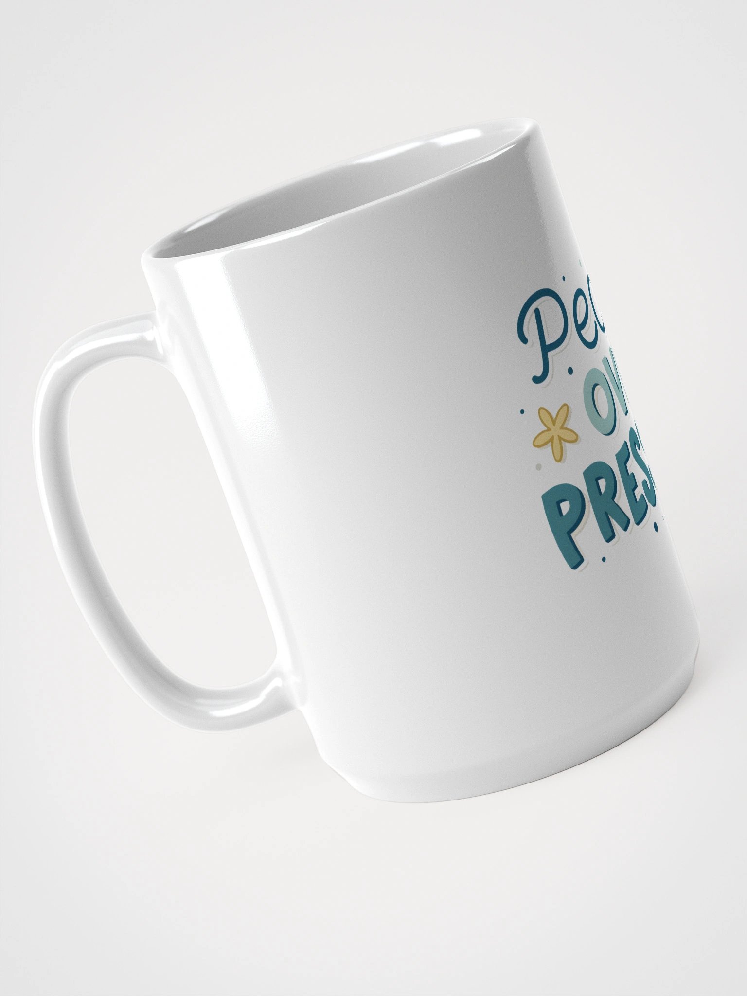 Peace Over Pressure Mug Design product image (4)