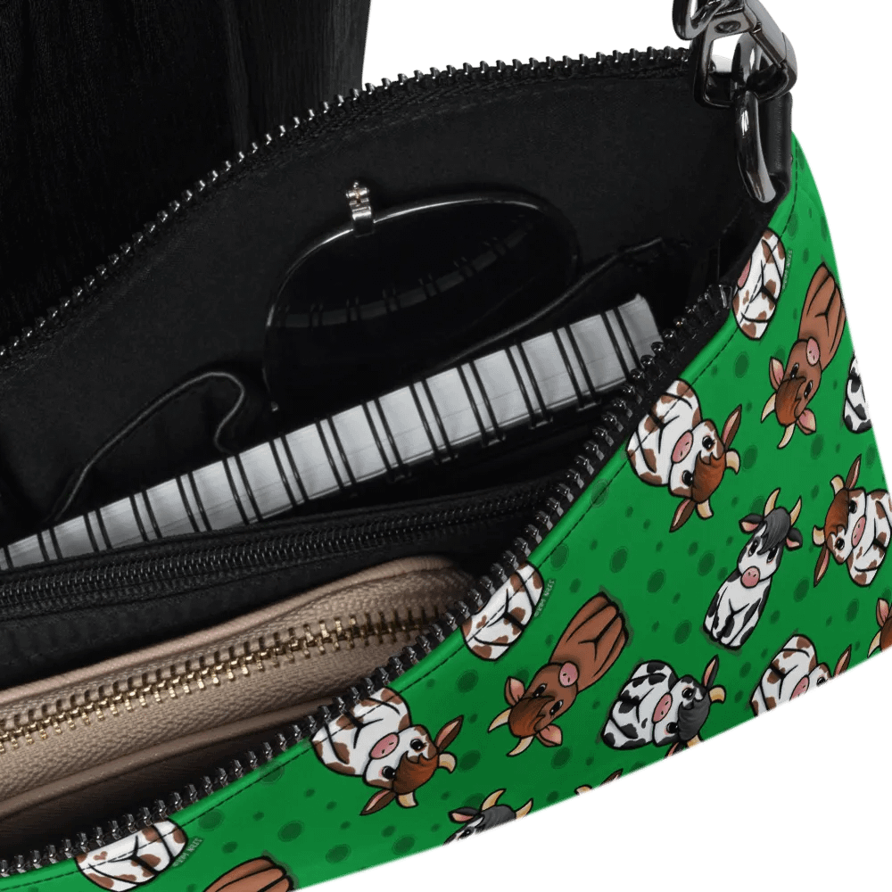 Ditsy Cows Crossbody Handbag product image (5)
