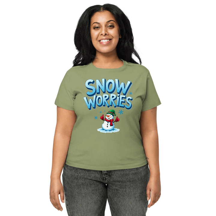 Snow Worries Thumbs-Up Tee product image (6)