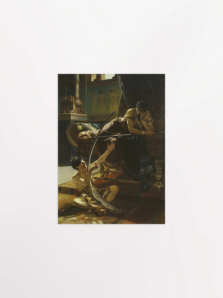 David and Saul by Julius Kronberg Print product image (1)