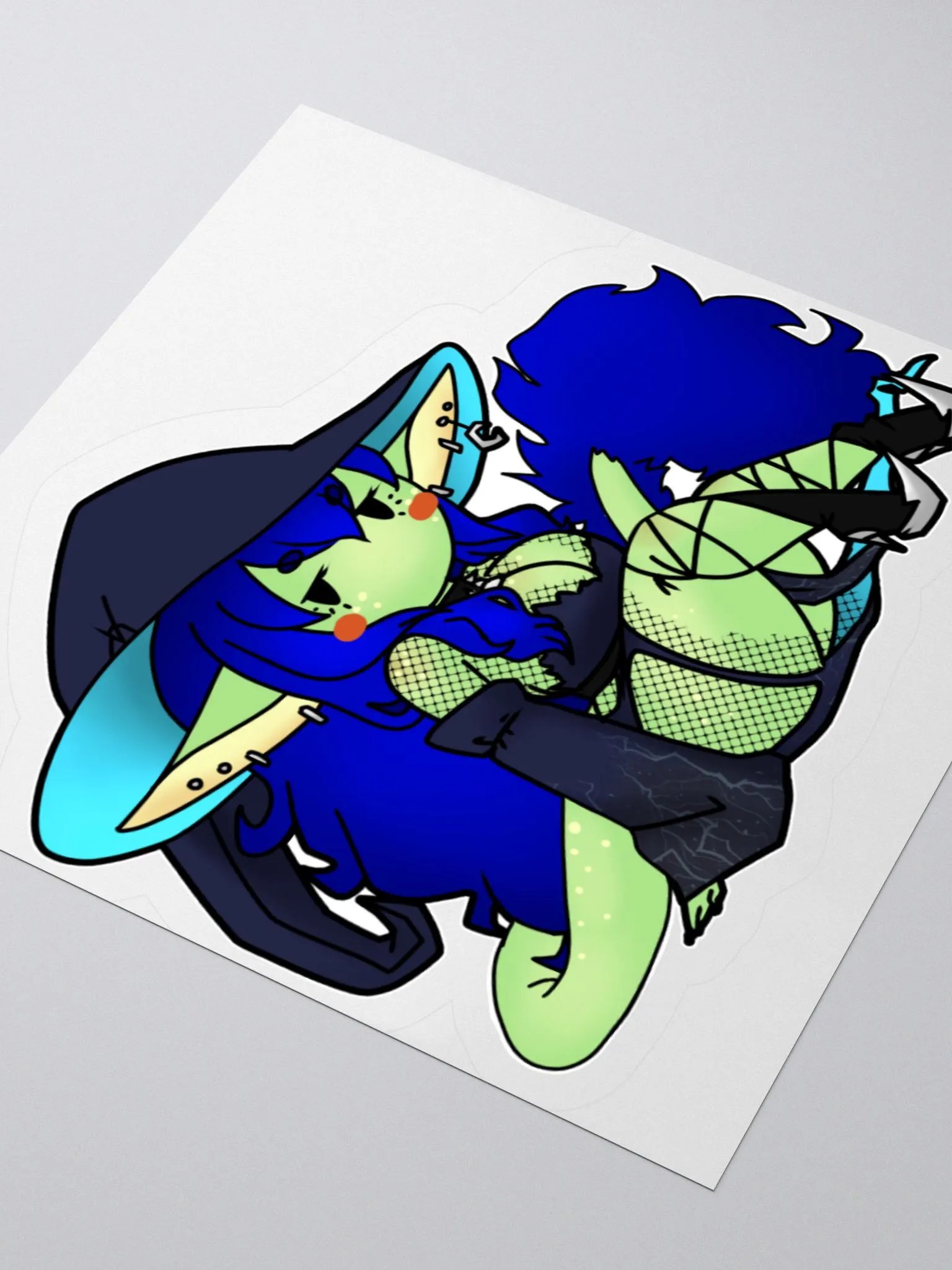 Big Witch Pin Up Sticker (Updated) product image (7)