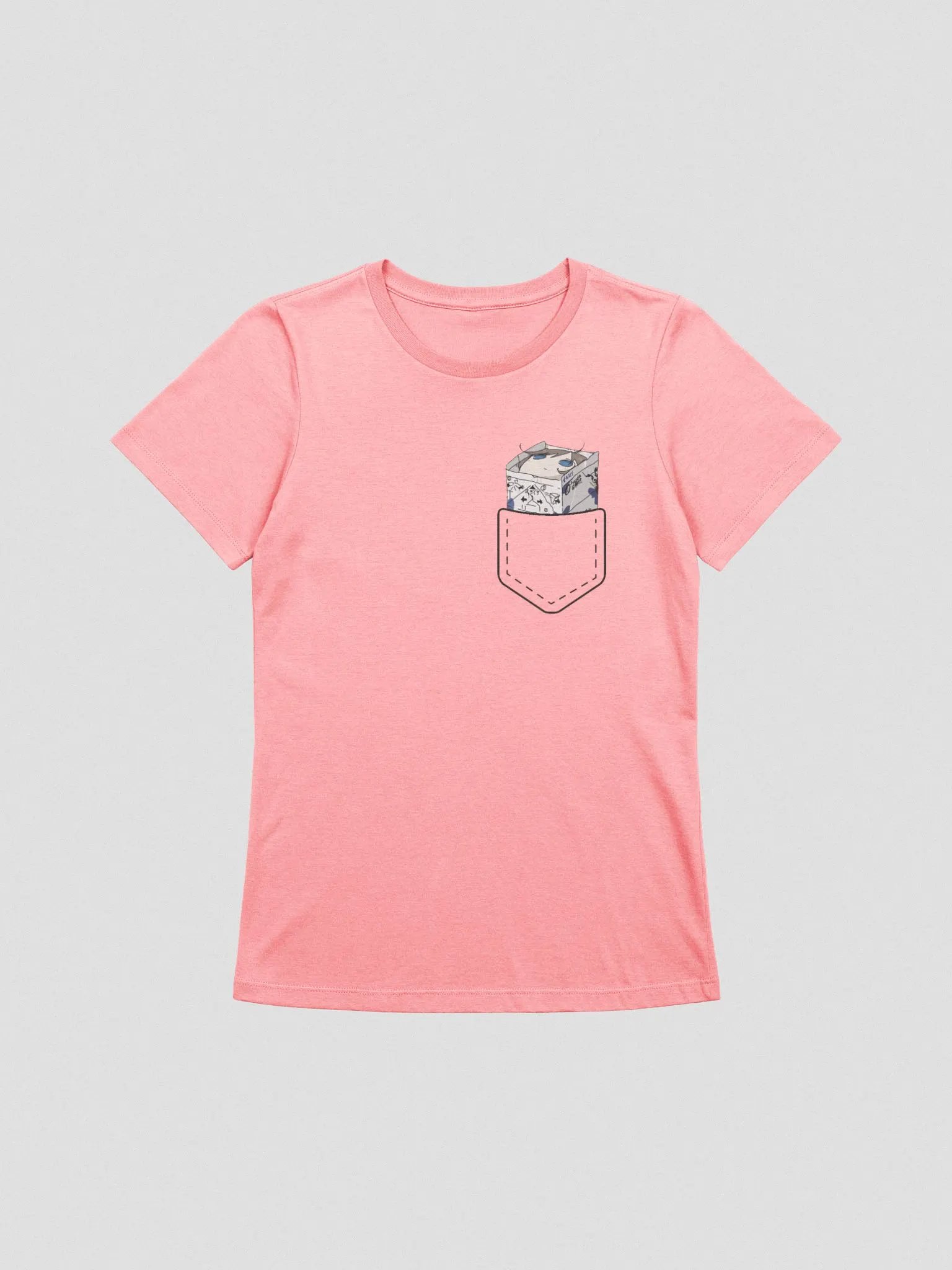 Pocket Milk Women T-shirt product image (2)