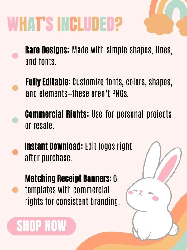 MRR & PLR Whimsical Logo Branding Bundle product image (8)