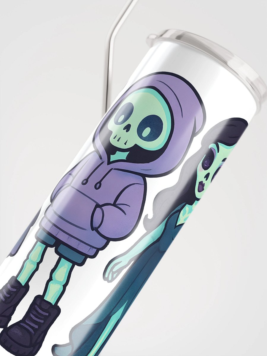 Glowing Skull Trio Stainless Steel Tumbler product image (4)