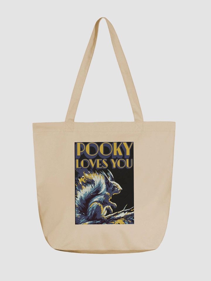 Pooky Loves You Eco-Friendly Tote Bag product image (1)