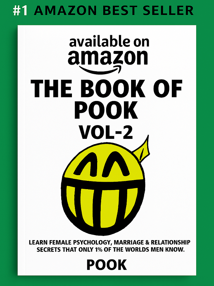 The Book of Pook Vol-2 (eBook) : Learn Female Psychology, Marriage & Relationship Secrets That only 1% of the Worlds Men Know. product image (1)
