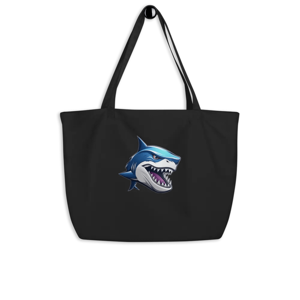 Fierce Shark Head Organic Tote product image (4)