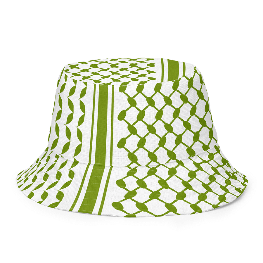 Olive Keffiyeh Unisex Bucket Hat product image (5)