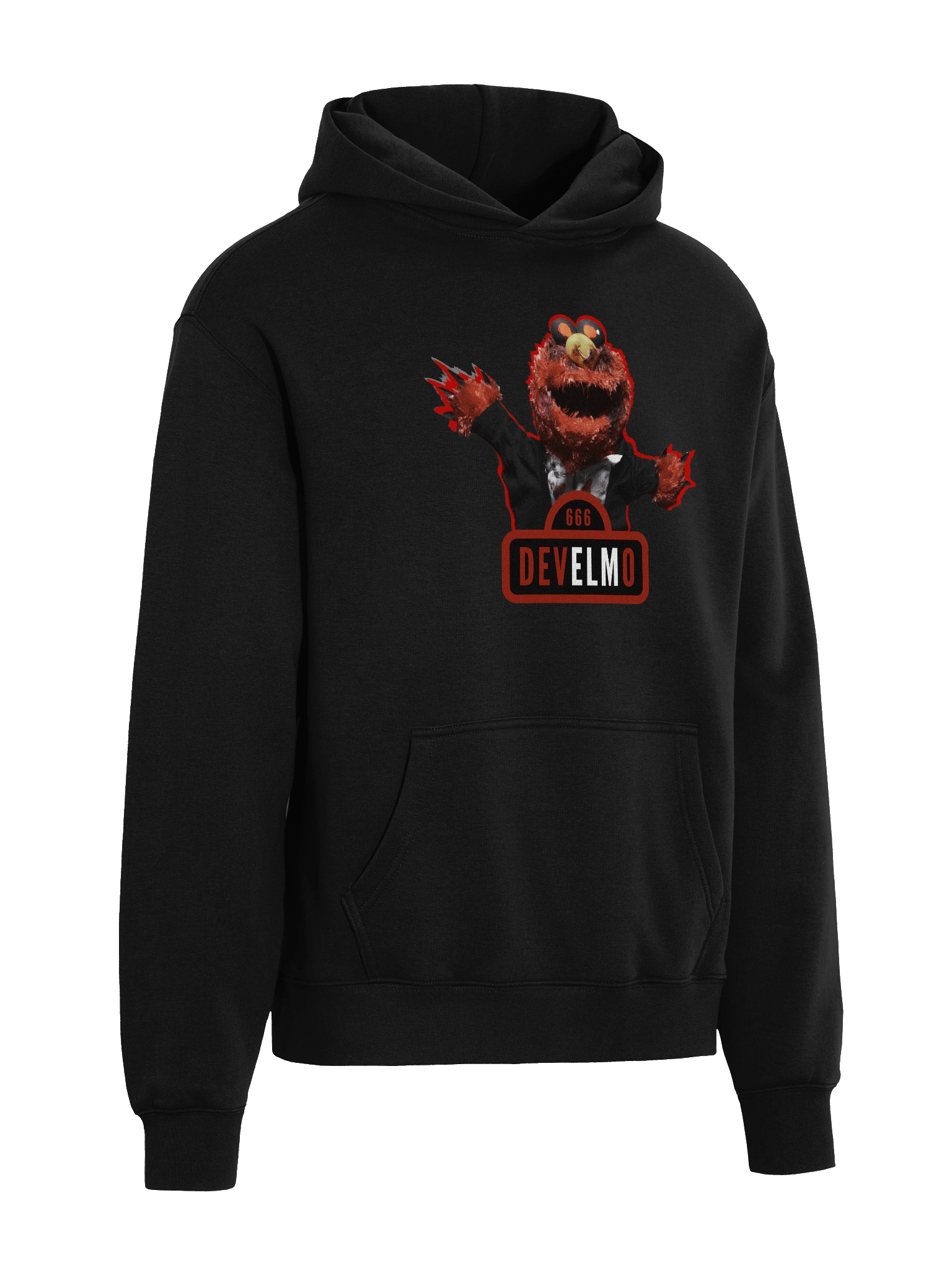 DEVELMO 666 HOODED SWEATSHIRT (PREMIUM) product image (4)