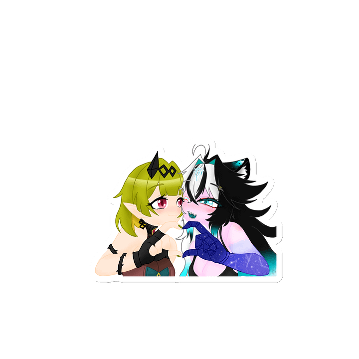 Jyuka and Mimi Magnet product image (2)