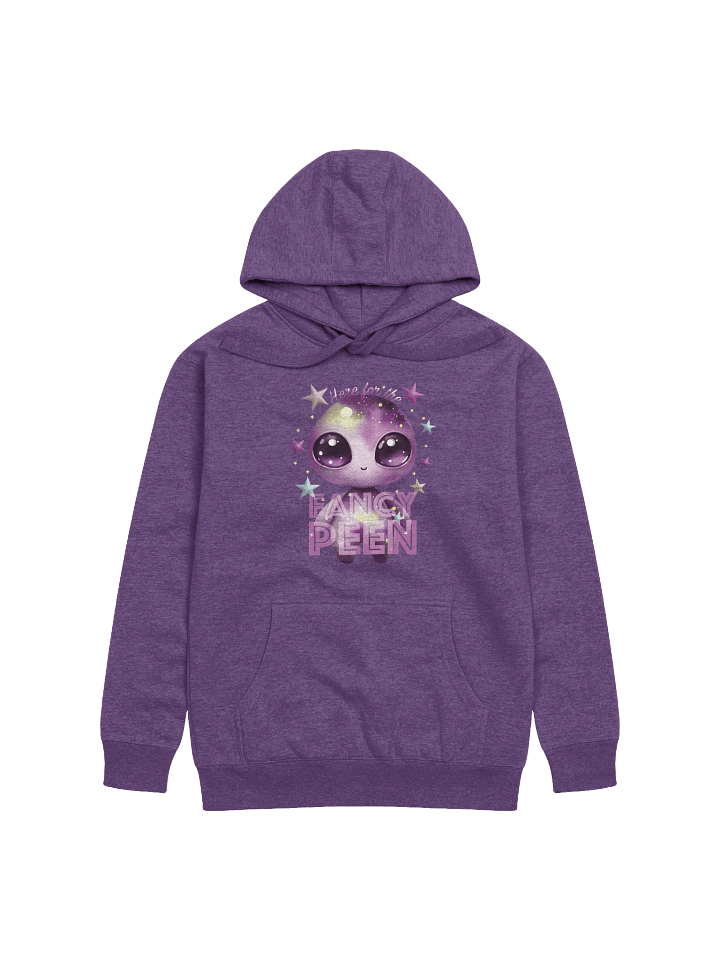 Fancy Alien Hoodie (Soft Mauve Dude) product image (1)