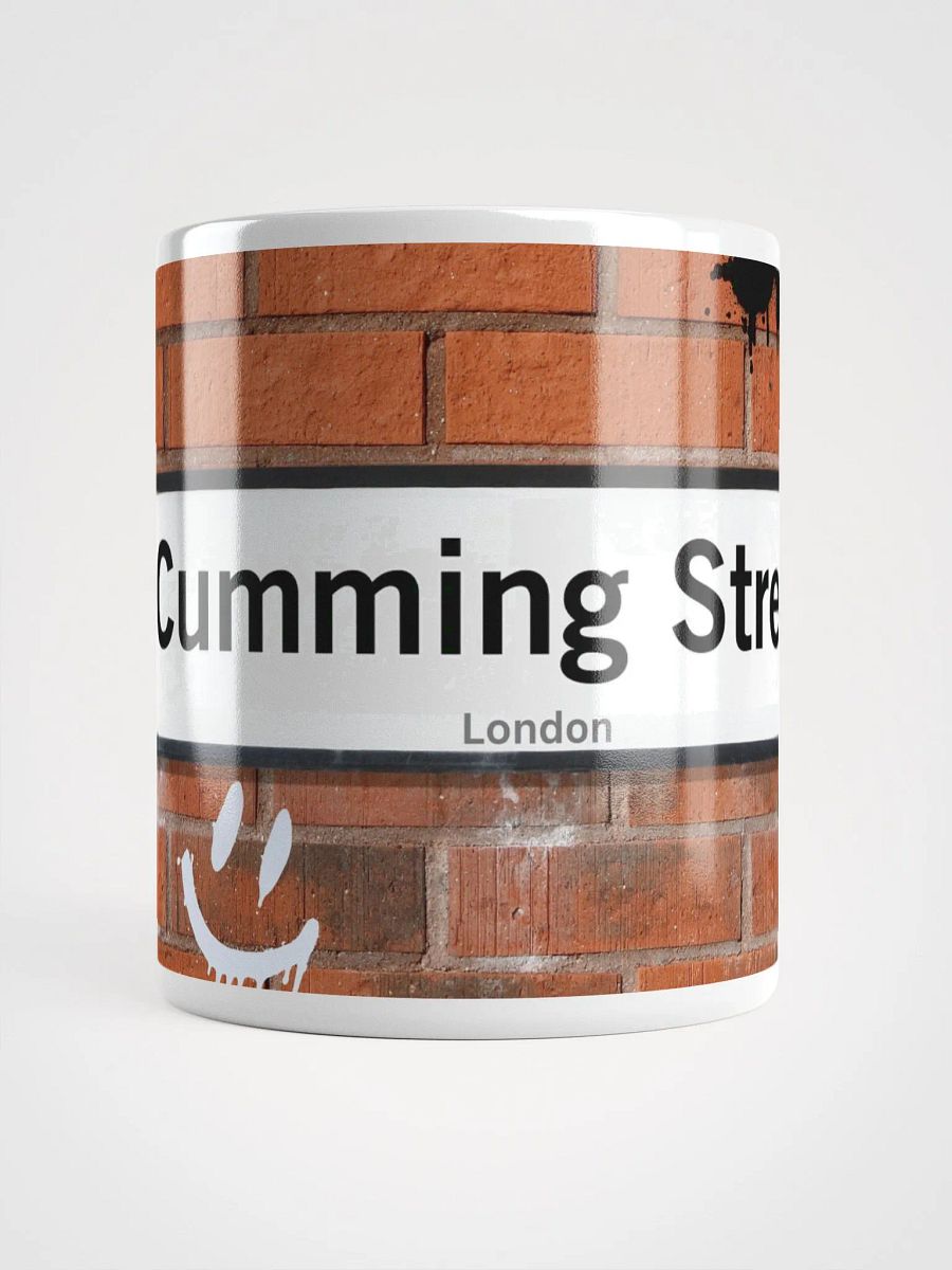 Cumming Street Mug - Rude British Street Signs product image (1)